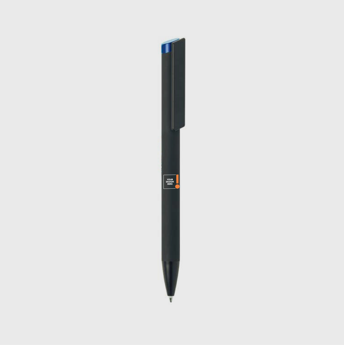 Ball Pen With Push-up Mechanism - Blue