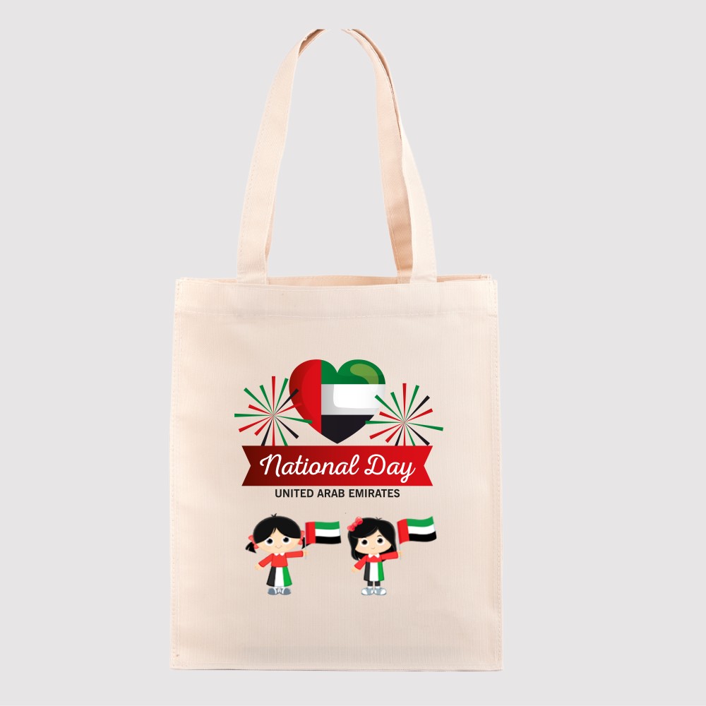 Customised UAE National Day Canvas Bag