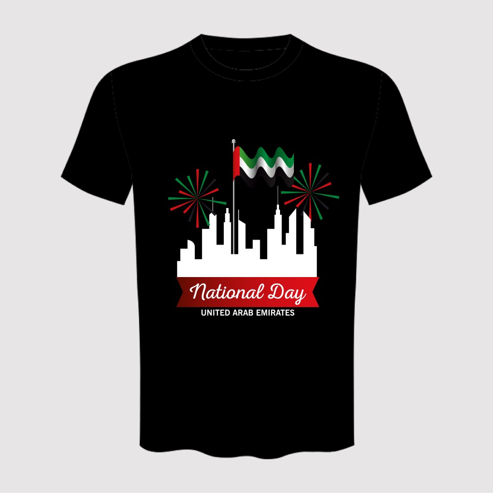 UAE National Day T-shirt (Round Neck)