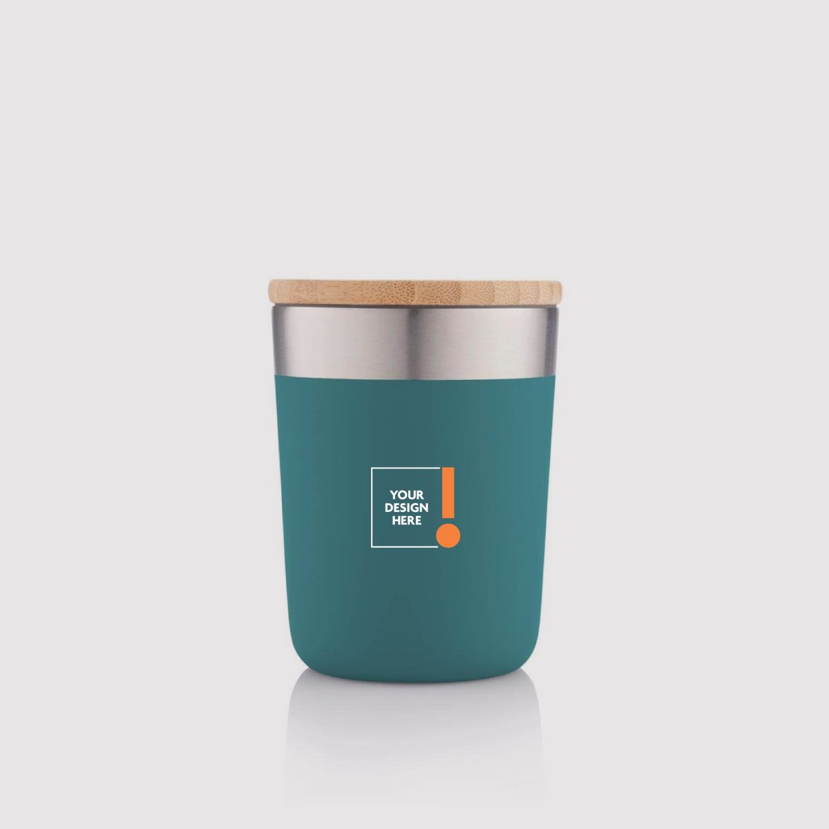 Insulated Mug with Bamboo Lid