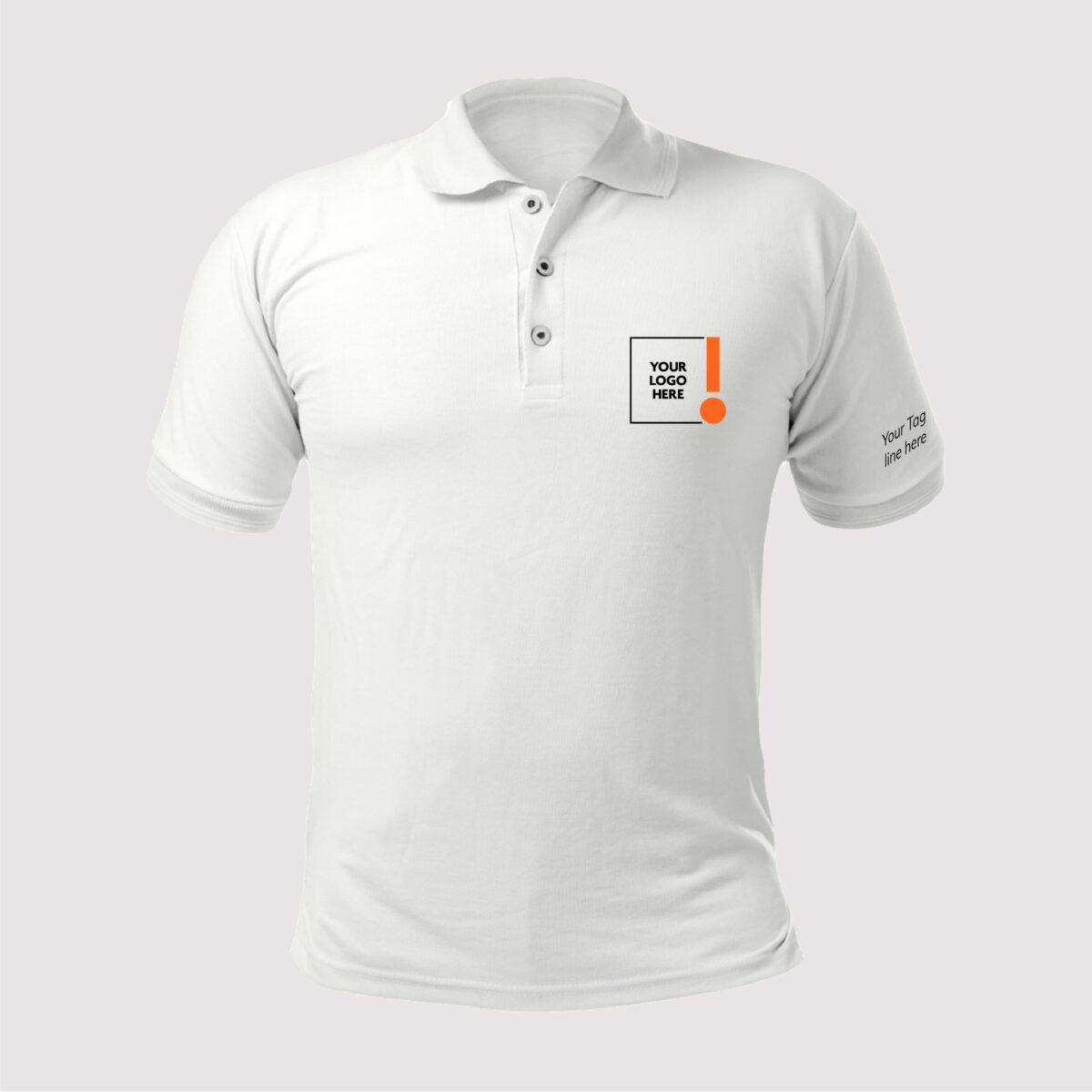 Classic Polo Shirts (Front & Back)