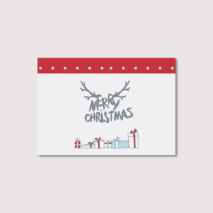 Customised Christmas greeting cards