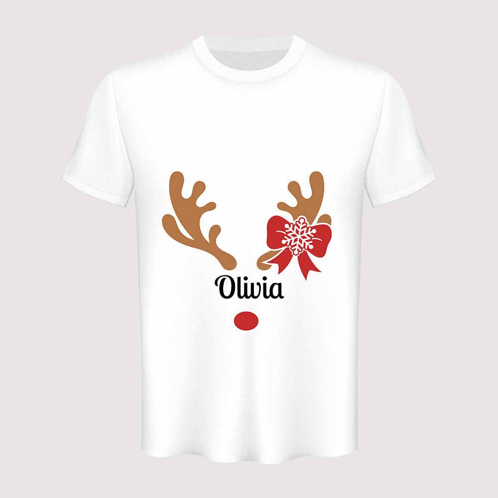 Customized Christmas T-shirt