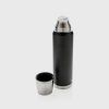 Copper Vacuum Flask - 1L - Black - Image 2