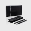 Executive Pen Set - Black/Silver - Image 3