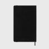 Large Notebook - Hard Cover - Plain - Black - Image 2