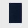Large Soft Cover Ruled Notebook - Sapphire Blue - Image 2