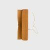 Eco-neutral Metal Pen with Recycled Leather Barrel - Image 4