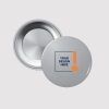 Round Flat Metal Badge - Image 2