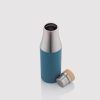 Insulated Bottle with Bamboo Lid - Image 4