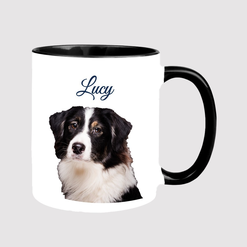 Custom Pet Two Tone Mug