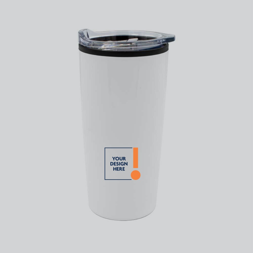 Insulated Travel Mug with Clear Lid