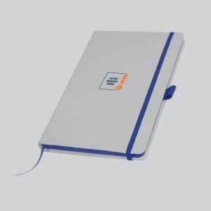 A5 White PU Notebook