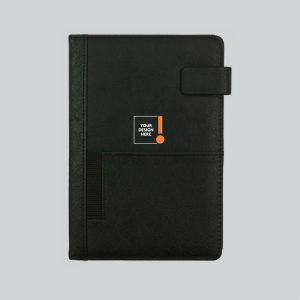 Dorniel A5 PU Notebooks with Front Pocket