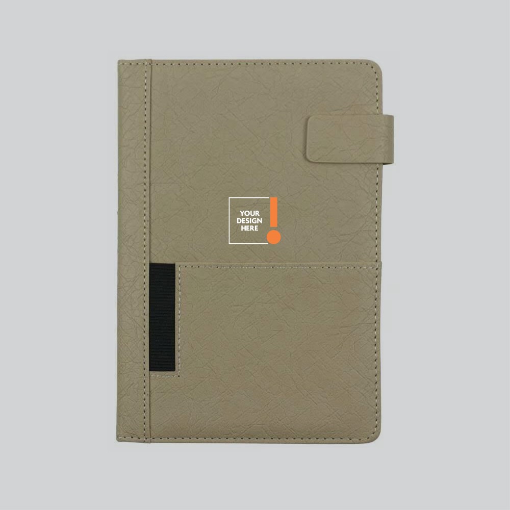 Dorniel A5 PU Notebooks with Front Pocket