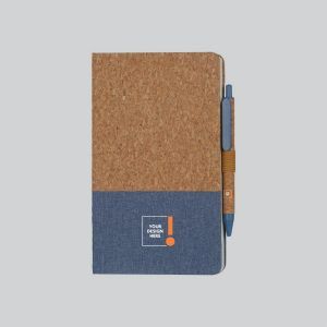 Eco-Friendly A5 Cork Notebook and Pen Set