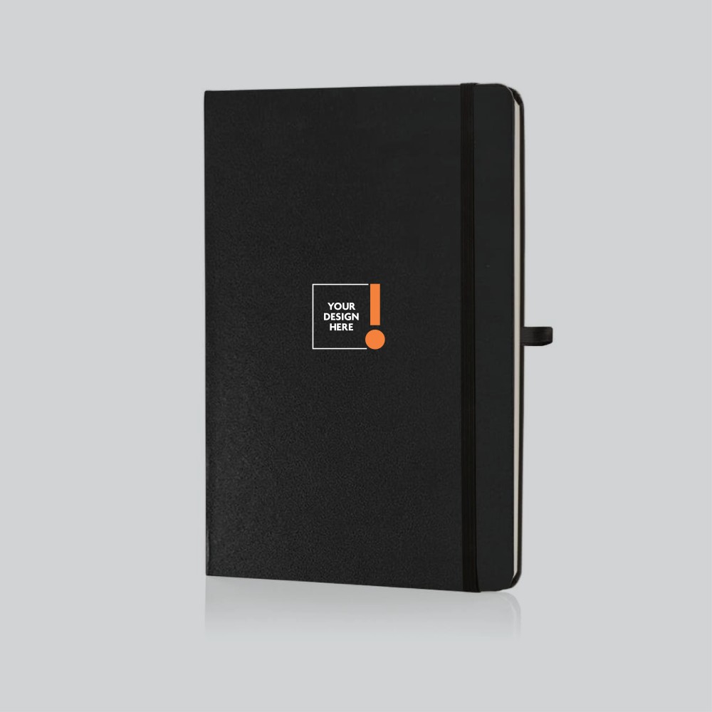 Glossy A5 Hardcover Ruled Notebook