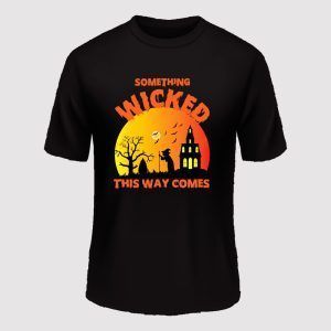 Halloween Round Neck T-shirts