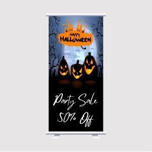 Halloween Roll Up Banner