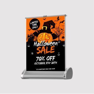 Halloween A3 Roll Up Banner