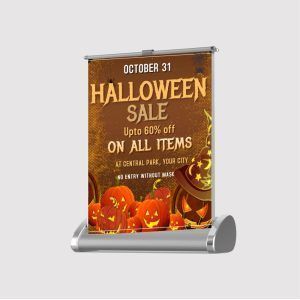 Halloween A3 Roll Up Banner