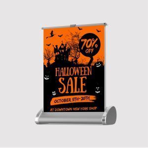 Halloween A3 Roll Up Banner