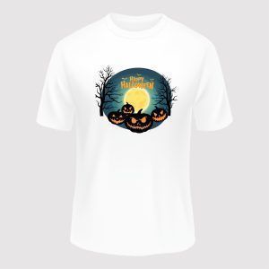 Halloween Round Neck T-shirts