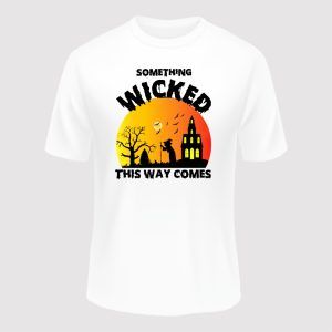 Halloween Round Neck T-shirts