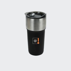 Double Wall SS Tumblers with Slide-Lock PP Lid